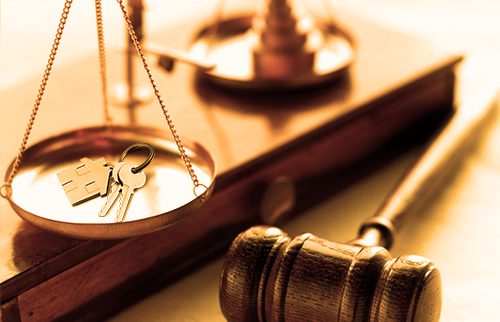 image of gavel and scales symbolizing the gravity of law